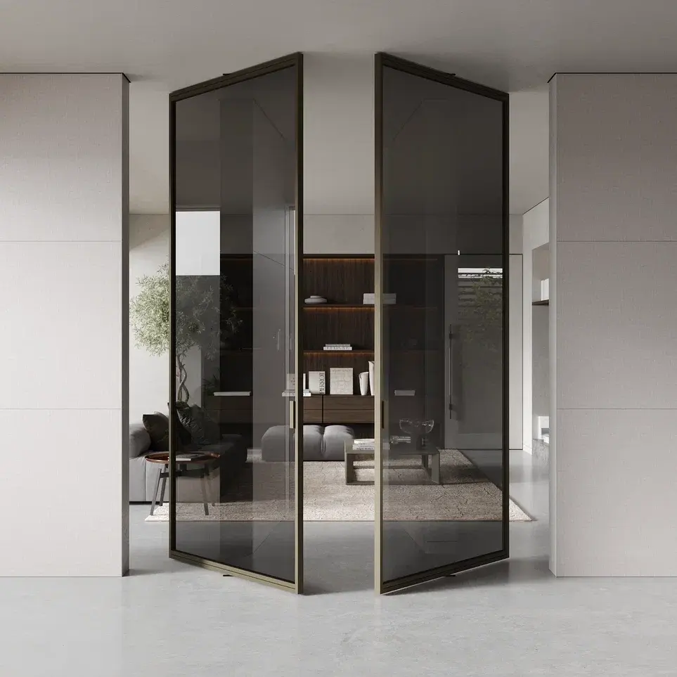 Алюминиевая дверь MINOLI 1 PIVOT 360
