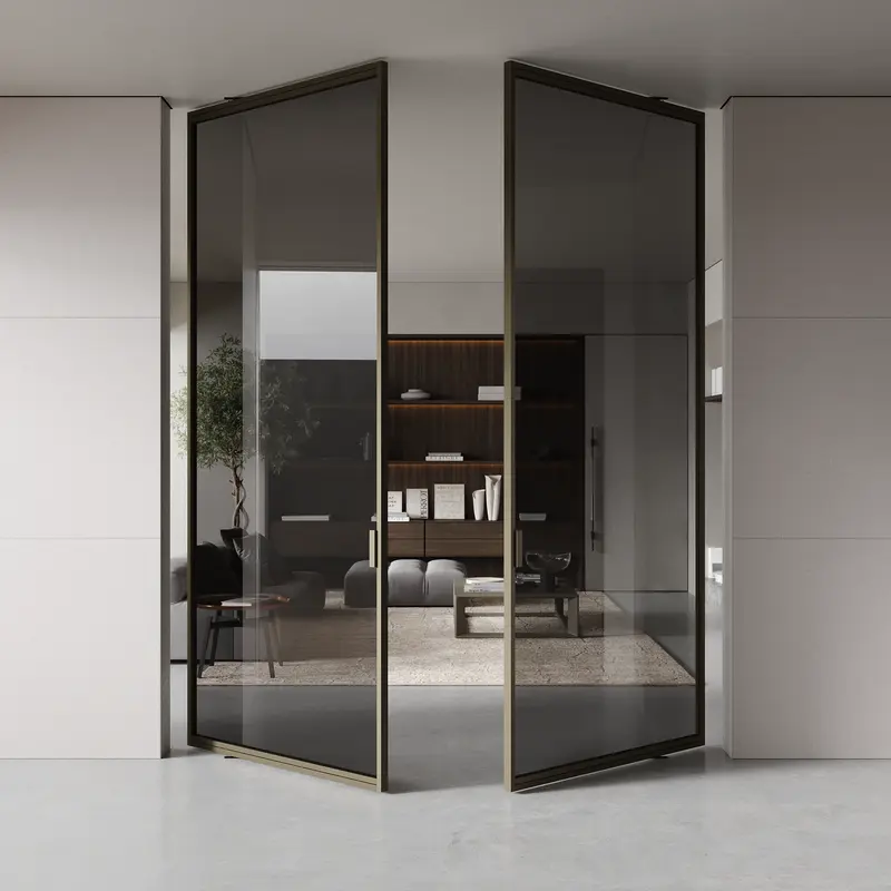 Алюминиевая дверь MINOLI 4 PIVOT 180