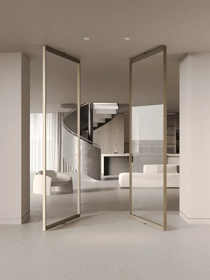 Алюминиевая дверь MINOLI 7 PIVOT 360