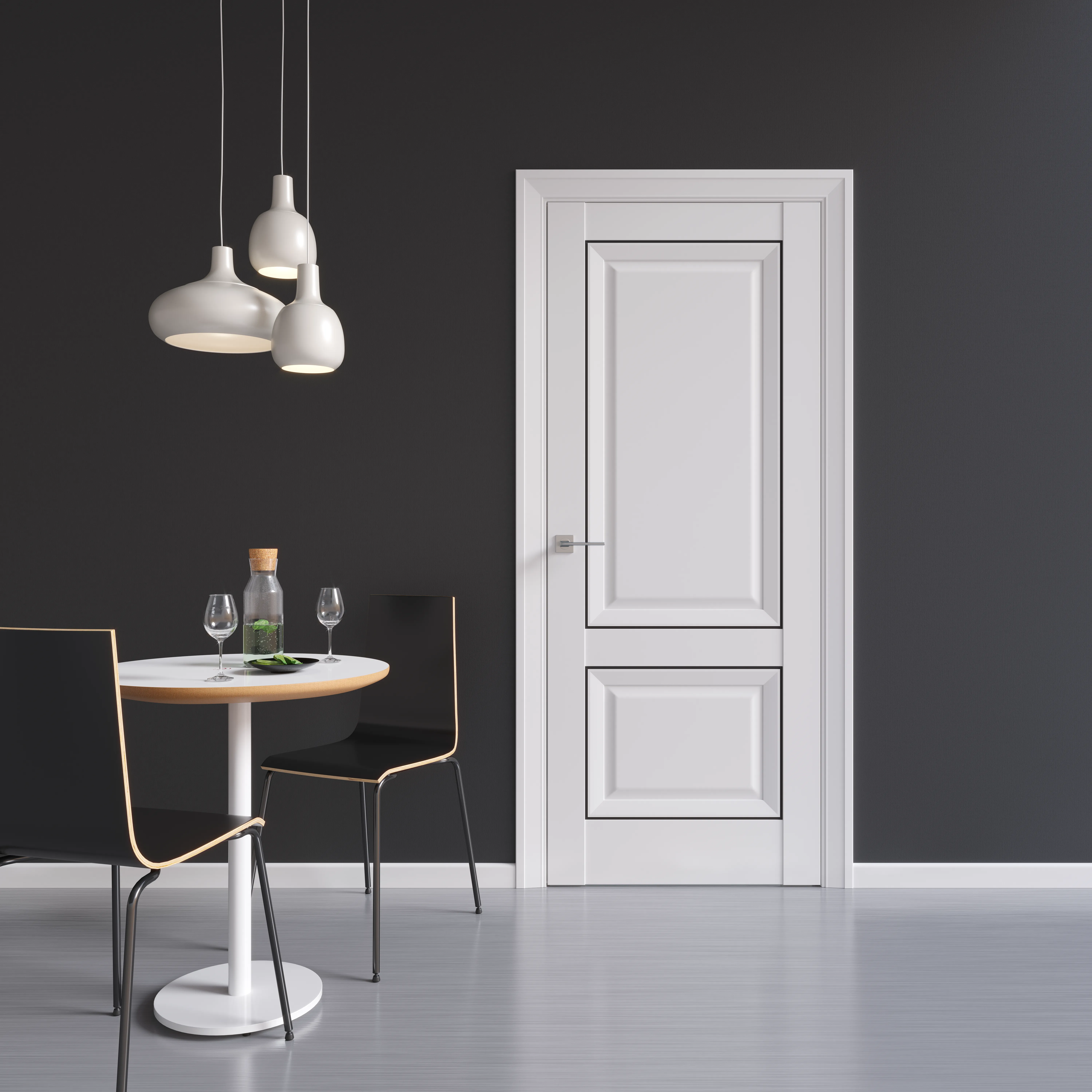 Межкомнатная дверь PALLADIUM 4F в интерьере